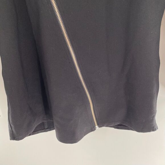 Betabrand Work Hard Play Hard Hooded Asymmetrical Zip Jacket Black Sz S Athletic - Picture 7 of 14